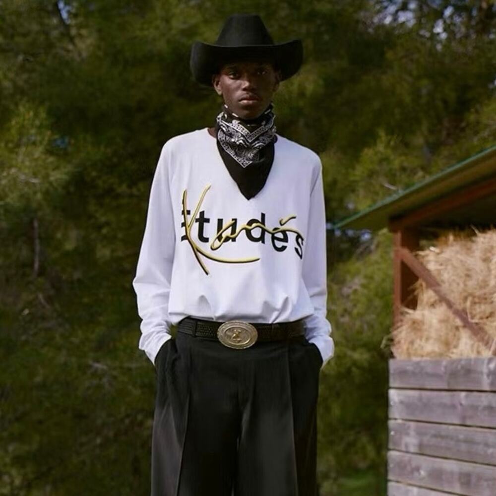 Etudes x Karl Kani Desert Long Sleeve Oversized Tee NWT - S - Picture 1 of 5